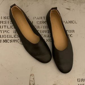 Everlane Italian Leather Day Glove Black sz 8.5